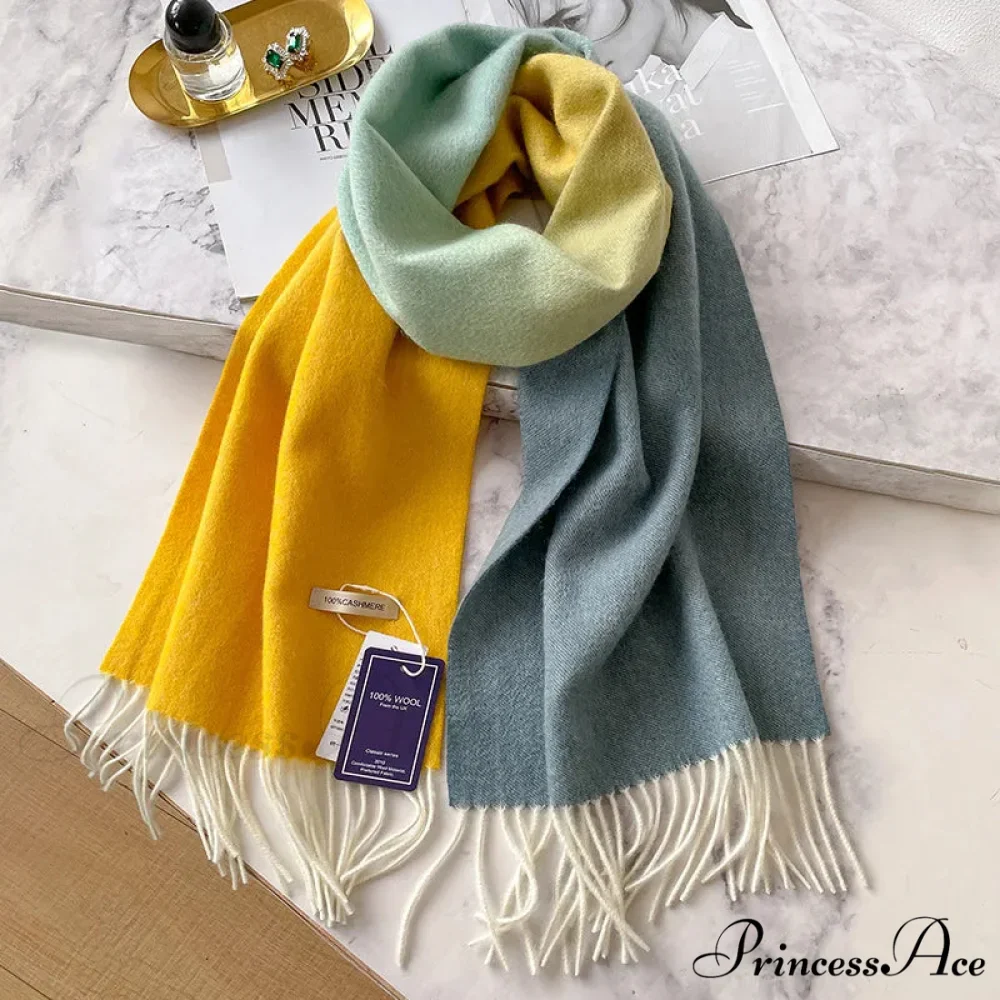 100% Luxurious Winter Pashmina Wool Scarf - Image 2