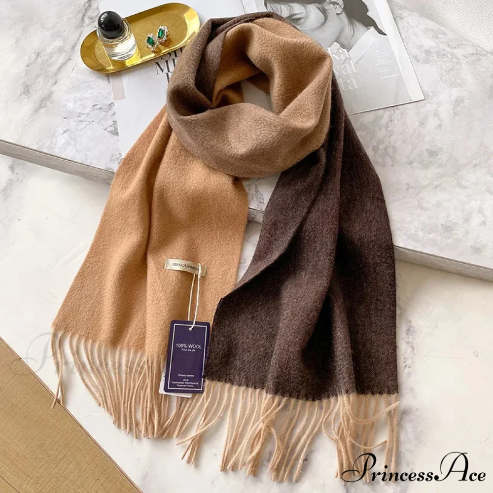 100% Luxurious Winter Pashmina Wool Scarf - Image 4