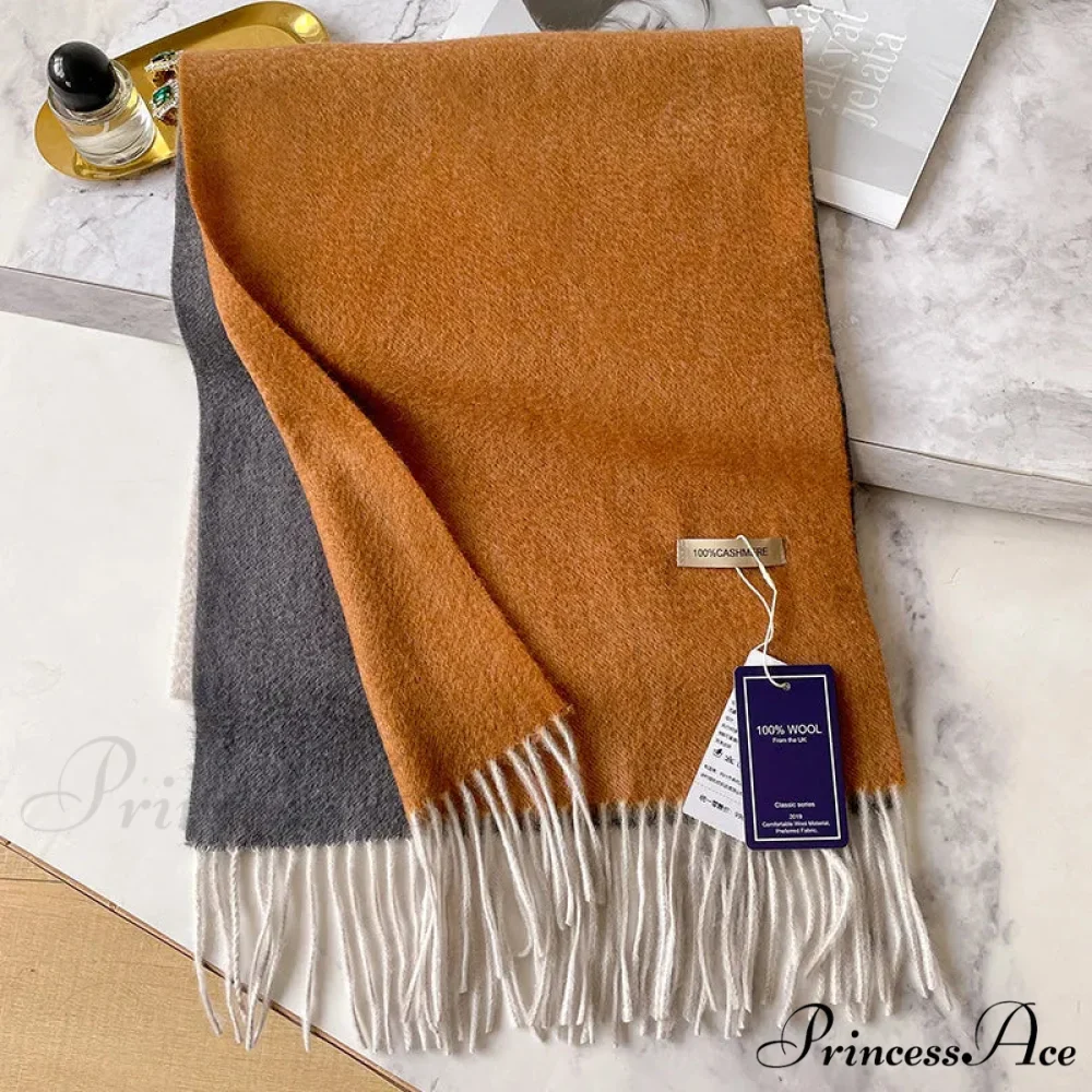 100% Luxurious Winter Pashmina Wool Scarf - Image 6