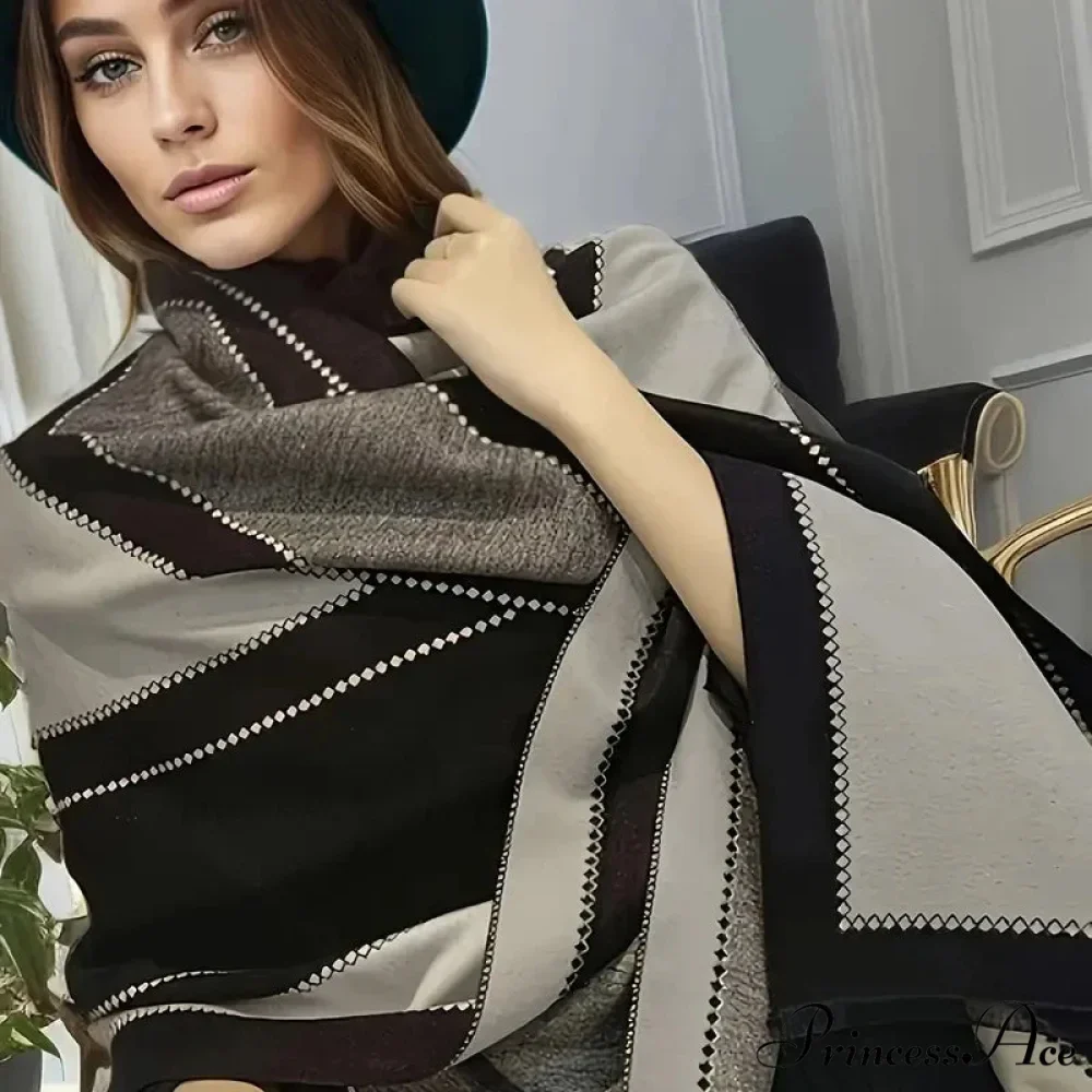100% Soft Cotton Stylish Cashmere Scarf - Image 3