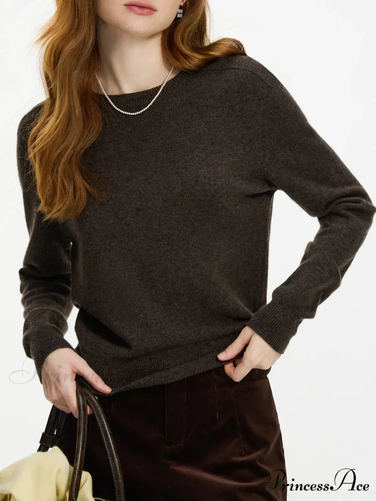 100% Wool Uninterrupted Crew Neck Pullover - Image 2