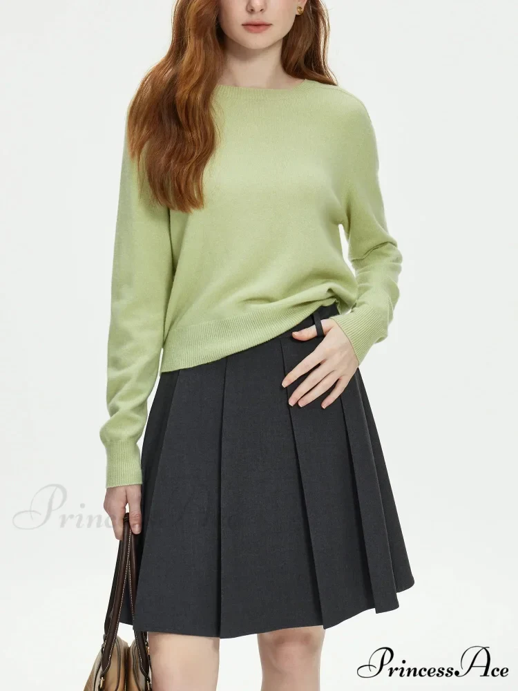 100% Wool Uninterrupted Crew Neck Pullover - Image 5
