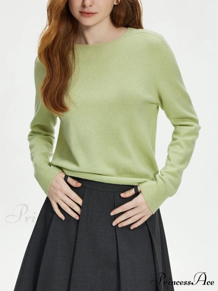 100% Wool Uninterrupted Crew Neck Pullover - Image 6