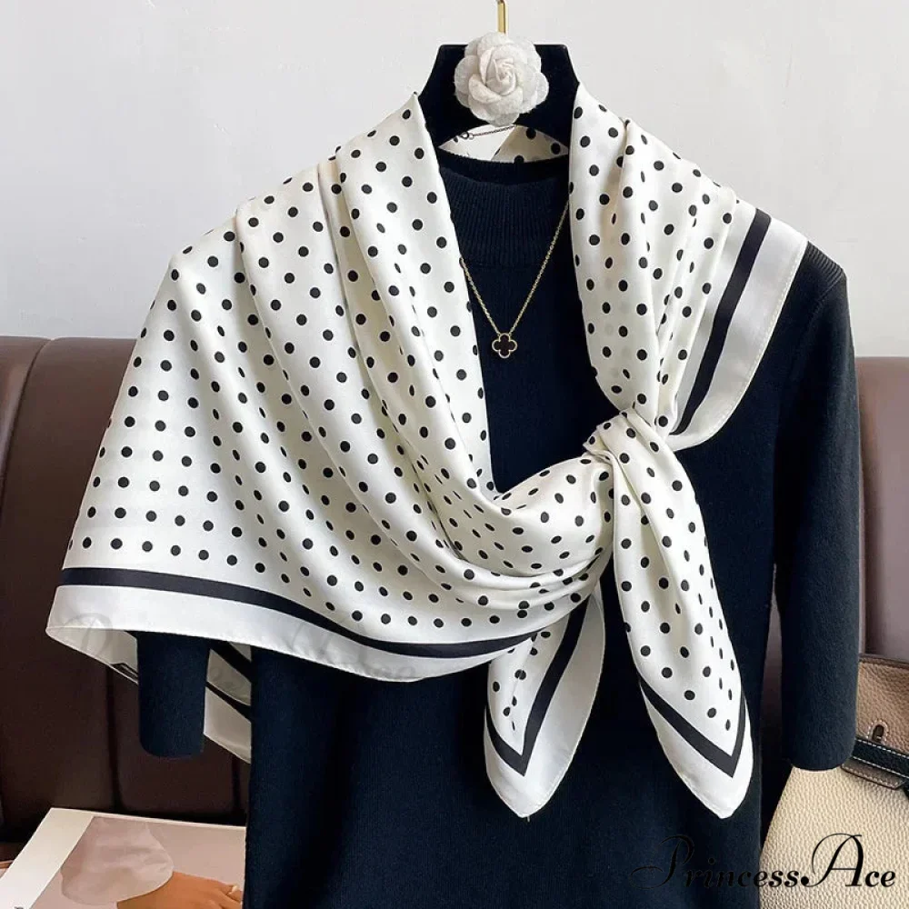 30 Shades Twill Silk Hijab Scarf - Image 19