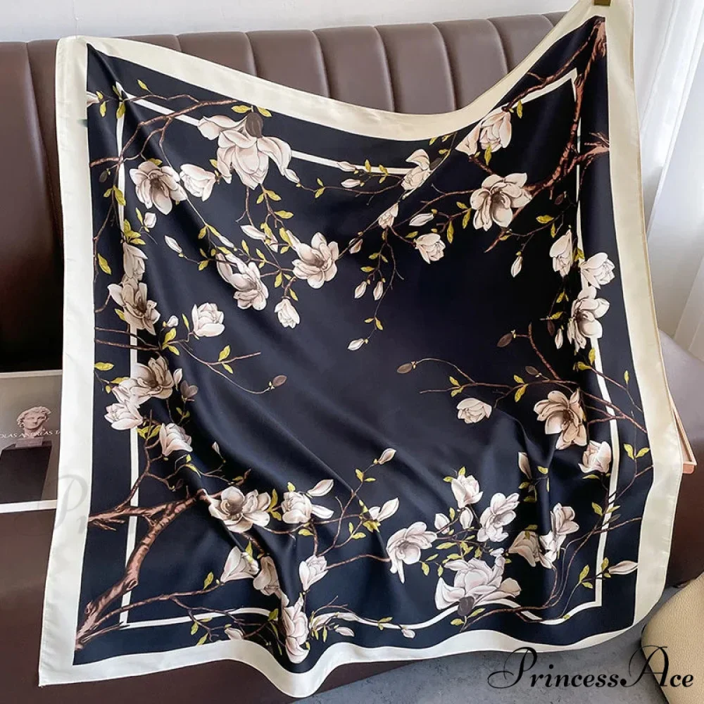 30 Shades Twill Silk Hijab Scarf - Image 21