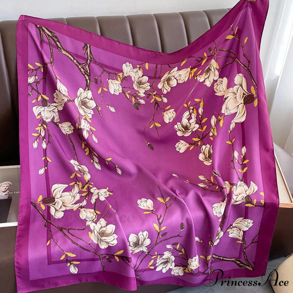 30 Shades Twill Silk Hijab Scarf - Image 22