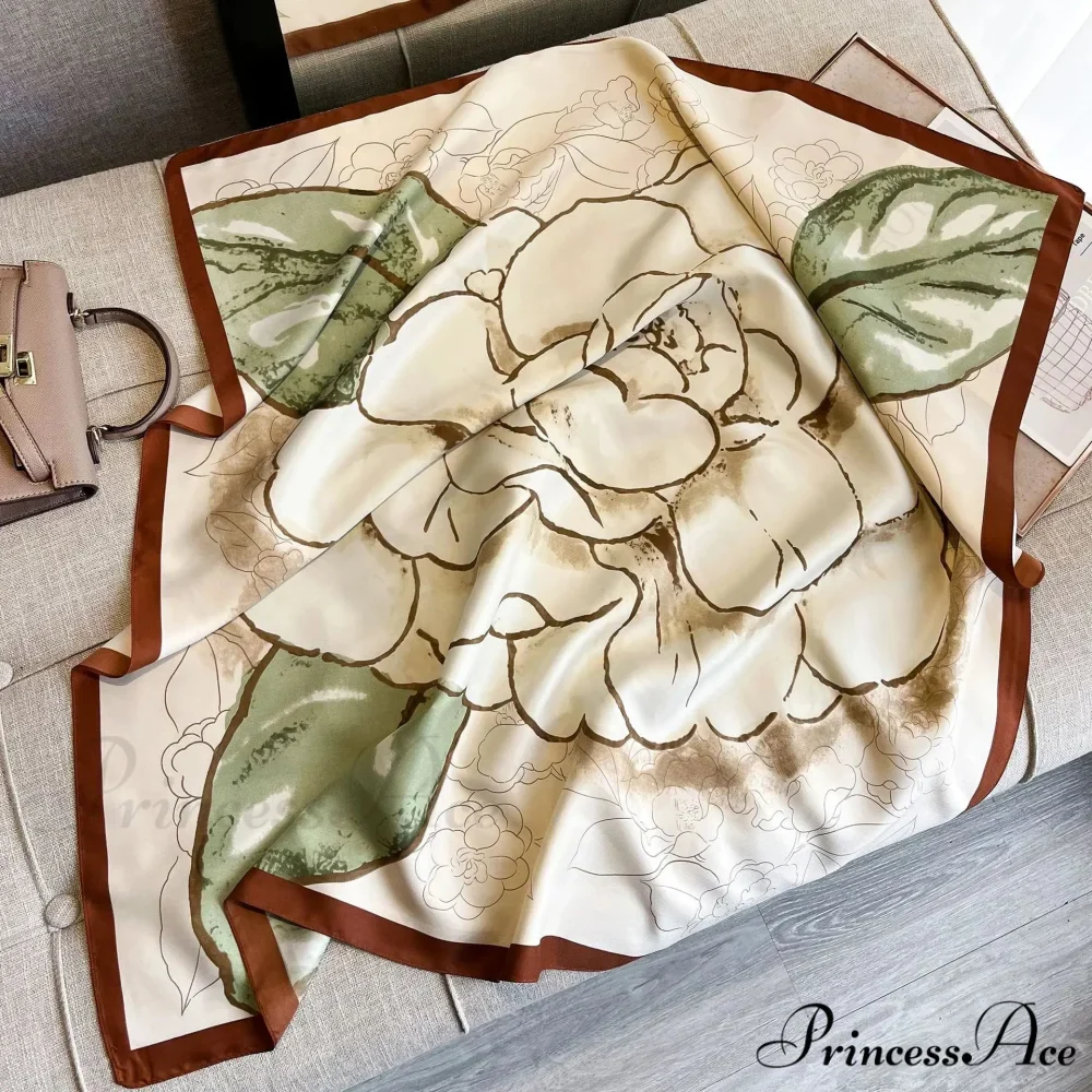 30 Shades Twill Silk Hijab Scarf - Image 7
