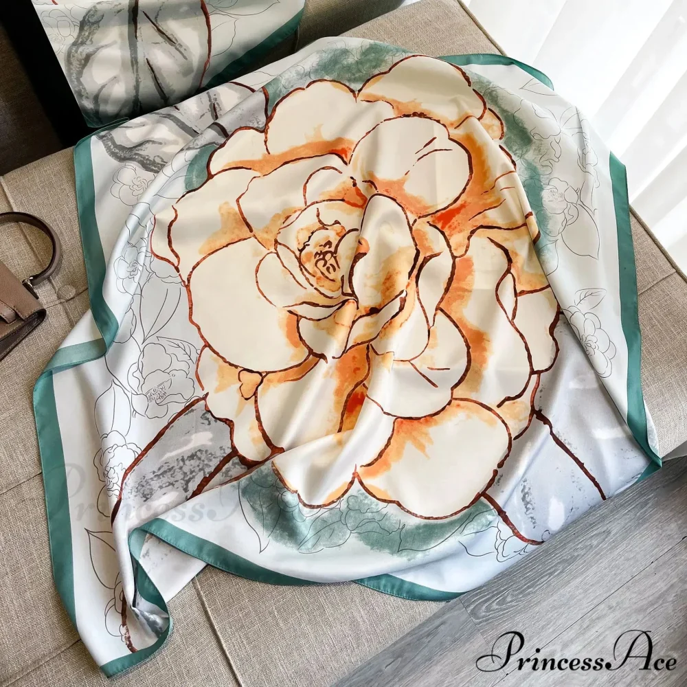 30 Shades Twill Silk Hijab Scarf - Image 8