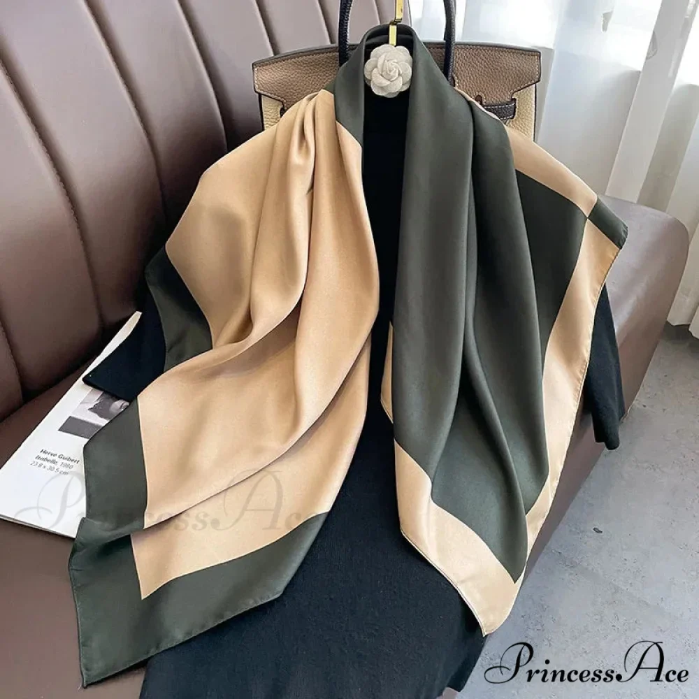 30 Shades Twill Silk Hijab Scarf - Image 9