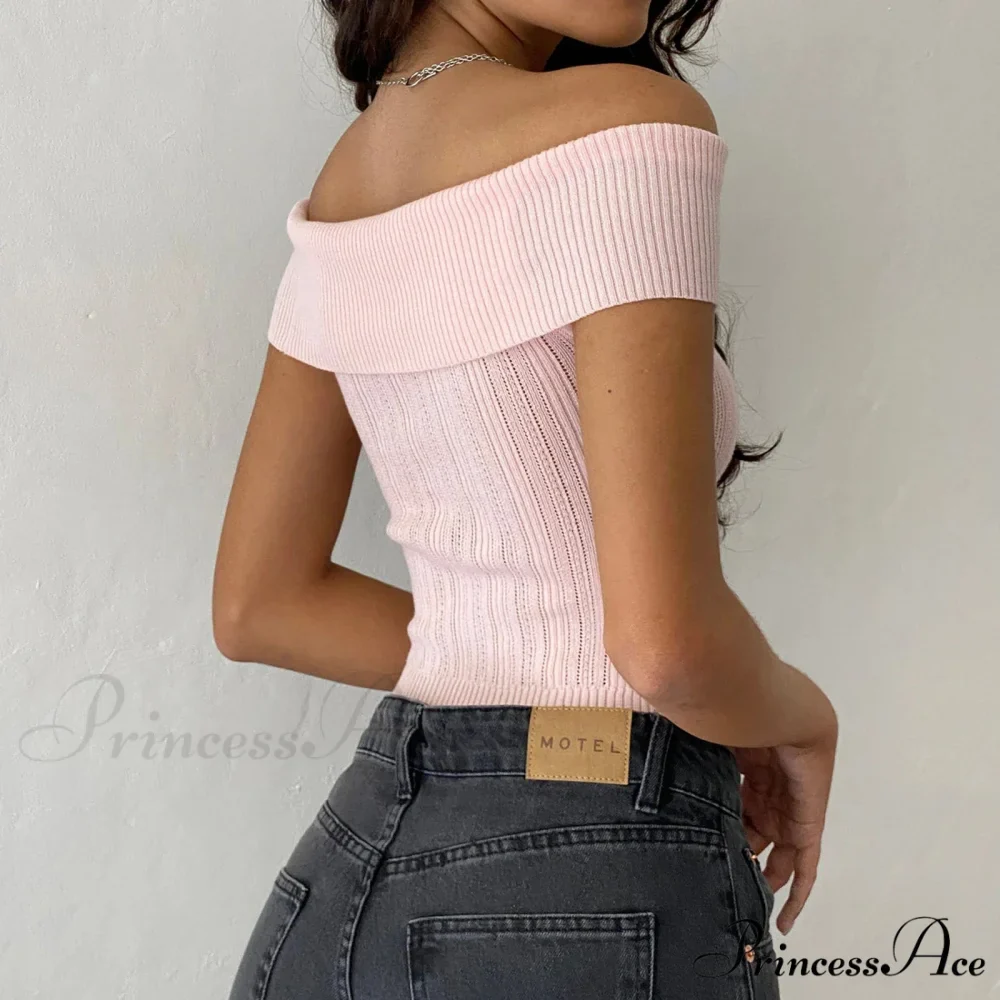 3D Blossom Vessel Neck Crop Top - Image 4