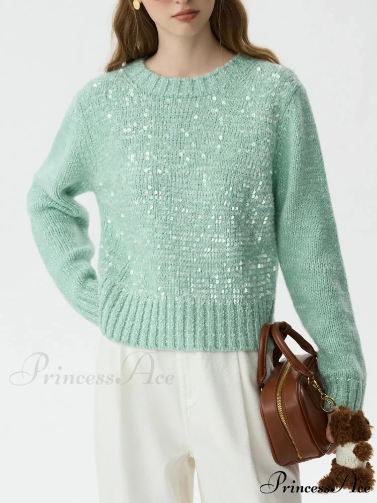 5.9% Lamb Fleece Sparkling Full Sleeve Jumper - Image 2