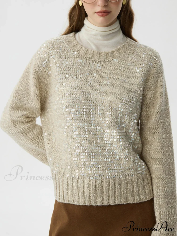 5.9% Lamb Fleece Sparkling Full Sleeve Jumper - Image 3