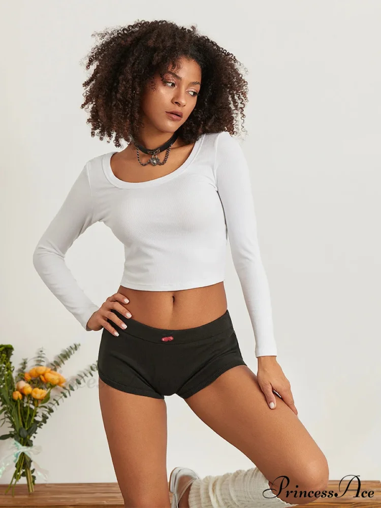 Adorable Pattern Low Cut Lounge Short - Image 6