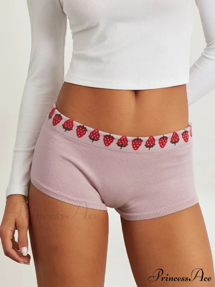 Adorable Pattern Low Cut Lounge Short - Image 7