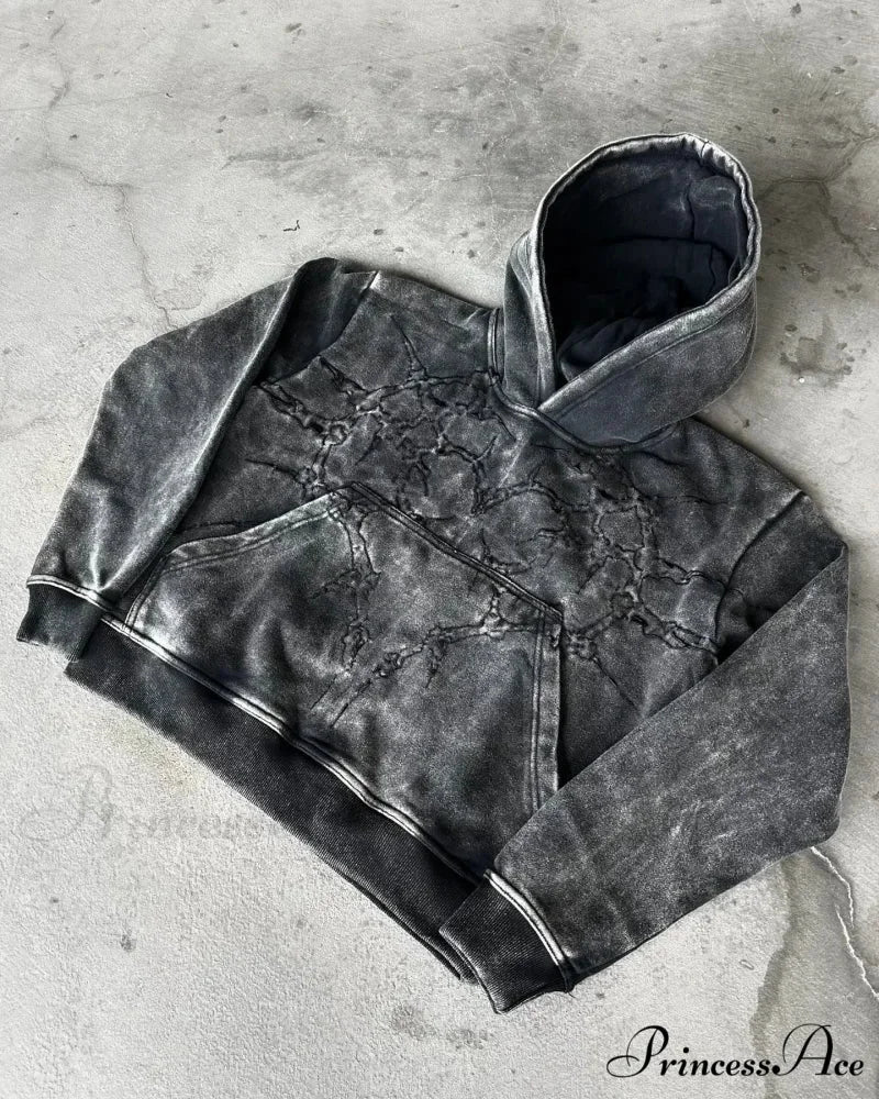 Animated Patch Embroidered Stylish Hoodie - Image 15