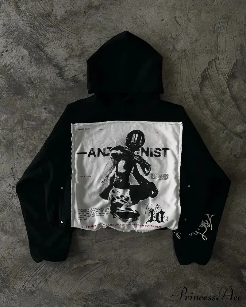 Antique Dark Zip Hoodie - Image 7