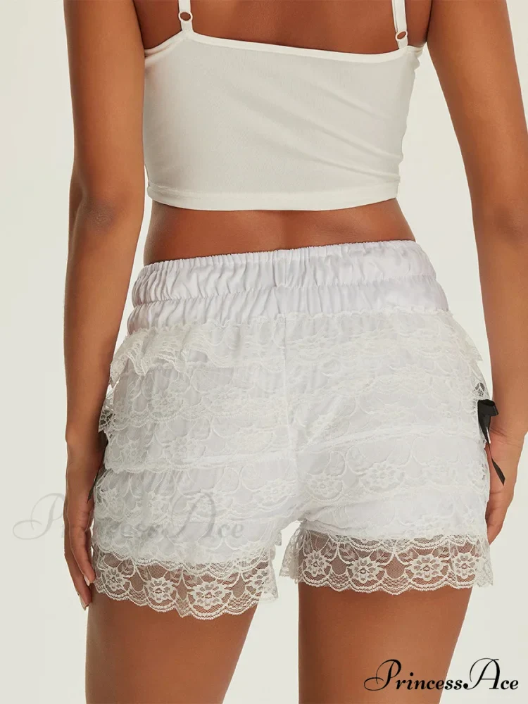 Antique Frill Lace Bloomer Short - Image 4