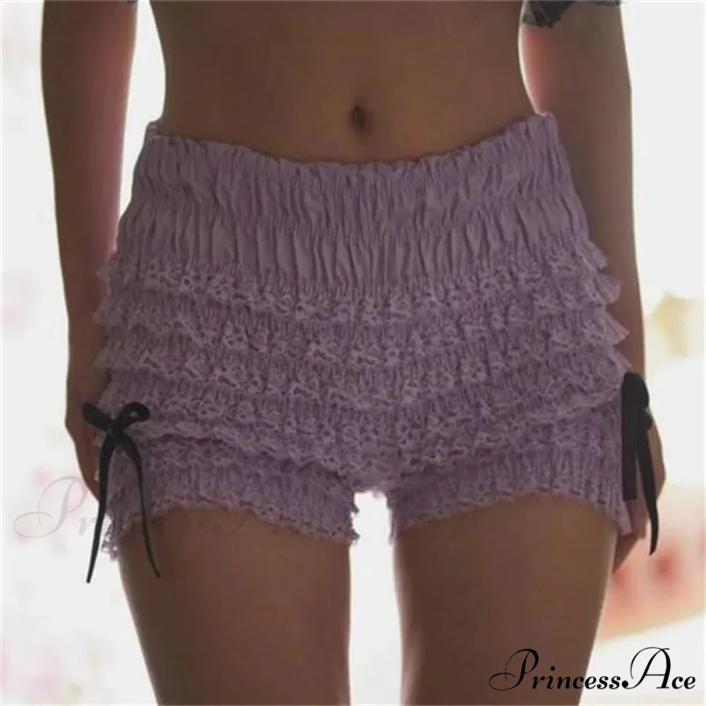 Antique Frill Lace Bloomer Short - Image 6