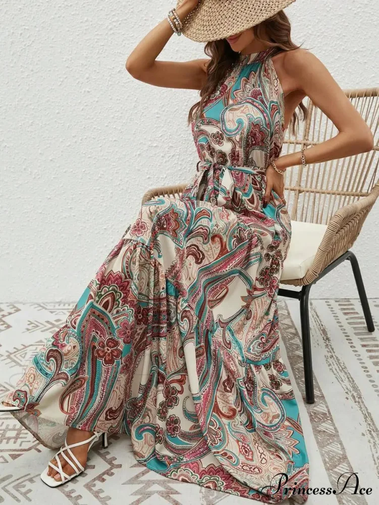 Attractive Antique Suspended Neck Boho Dress - Image 10