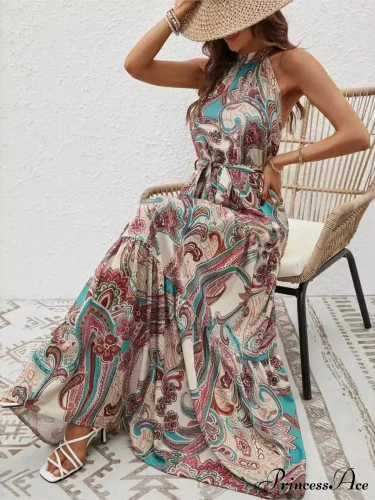 Attractive Antique Suspended Neck Boho Dress - Image 3