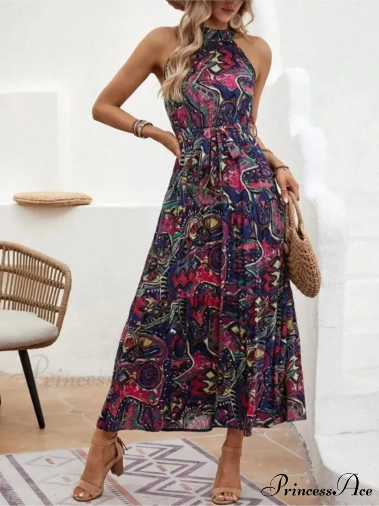 Attractive Antique Suspended Neck Boho Dress - Image 5