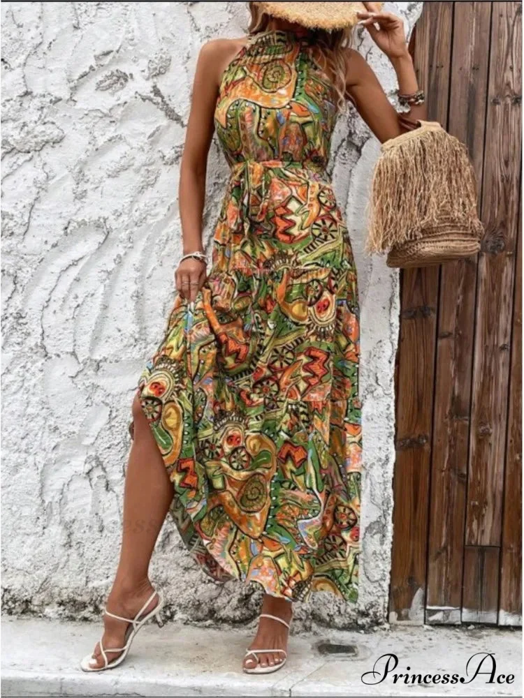 Attractive Antique Suspended Neck Boho Dress - Image 6