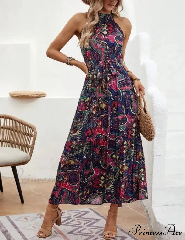 Attractive Antique Suspended Neck Boho Dress - Image 7