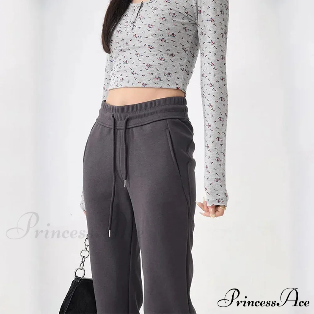 Attractive High Waist Flare Trousers - Image 3