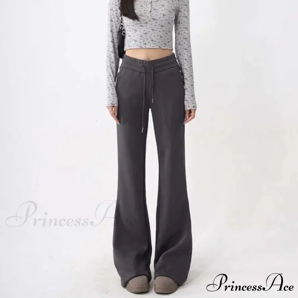 Attractive High Waist Flare Trousers - Image 7