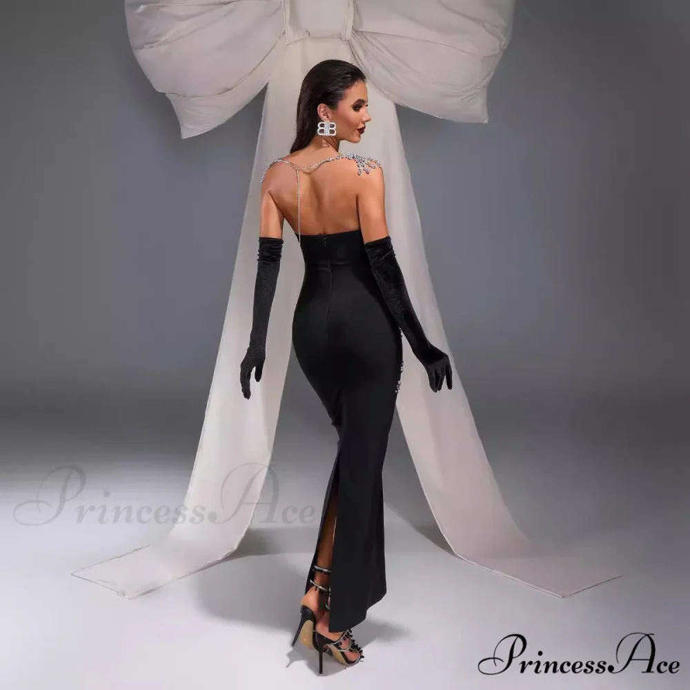 Attractive Sparkling Bodycon Bandage Dress Celebration Prom Dress - Image 3