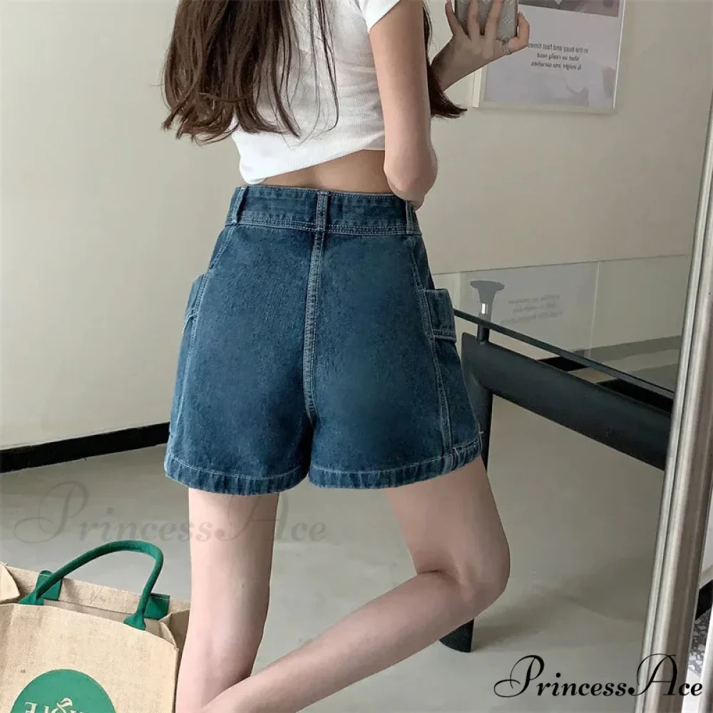 Baggy Denim Trousers Fashion Skirt - Image 6
