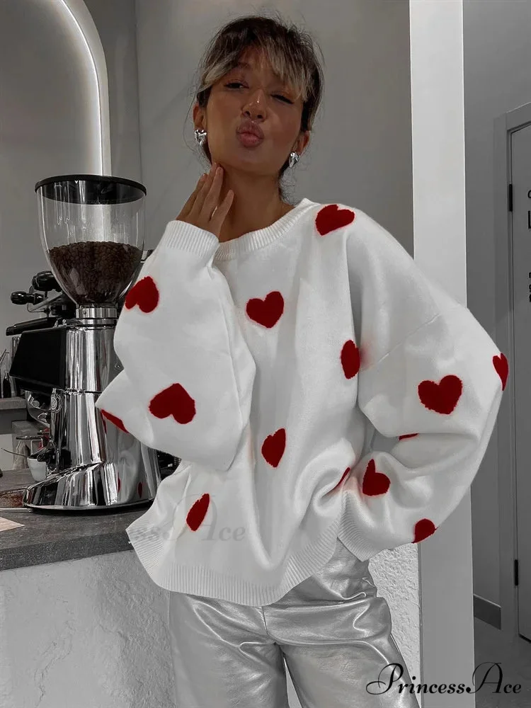 Baggy Style Patchwork Extended Sleeve Jumper - Image 5