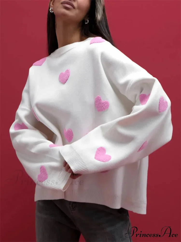 Baggy Style Patchwork Extended Sleeve Jumper - Image 6