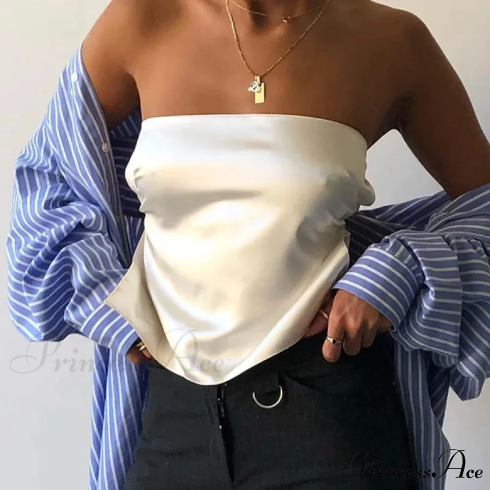 Bandage Bustier Crop Top - Image 2