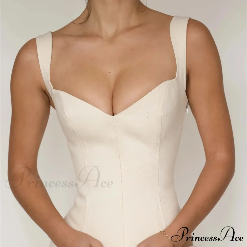 Bare-Shoulder Deep V Crop Top - Image 3