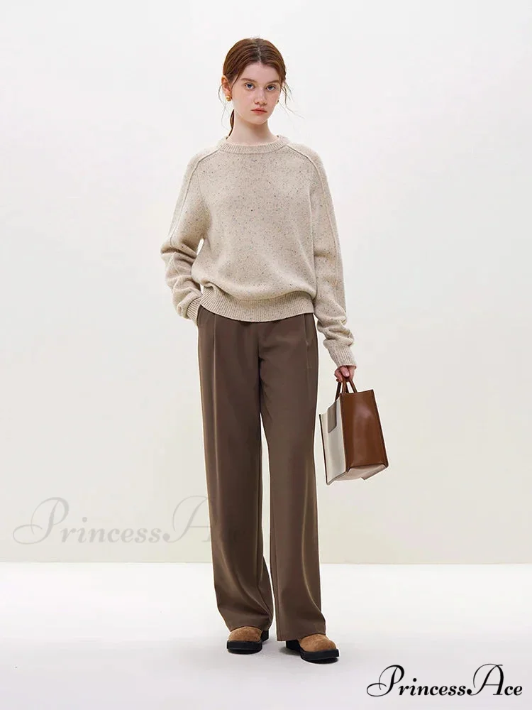 Basic Vibrant Spot Wool Pullover Jumper - Image 5