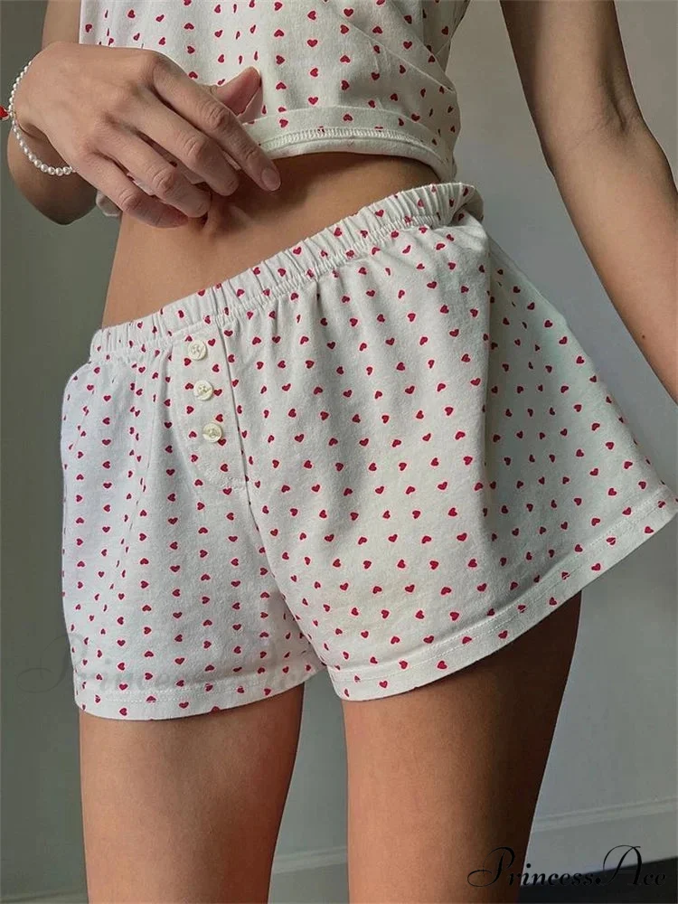 Blossoming Affection Banded Lounge Short - Image 4