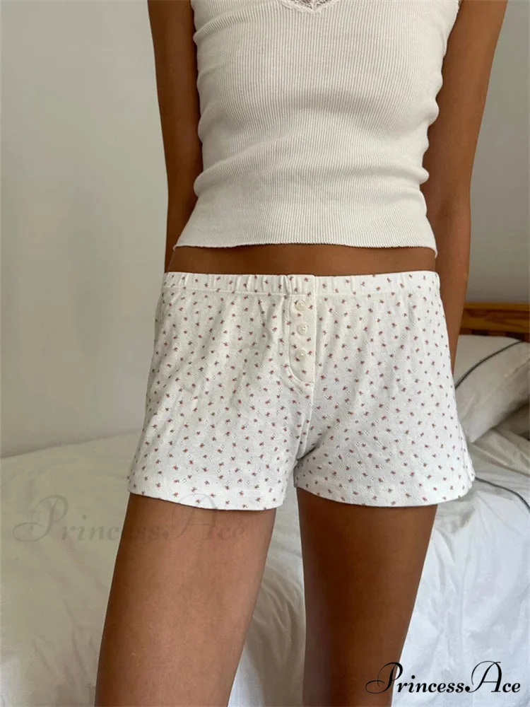 Blossoming Affection Banded Lounge Short - Image 7