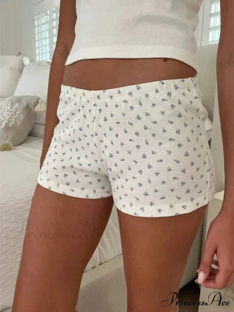 Blossoming Affection Banded Lounge Short - Image 9