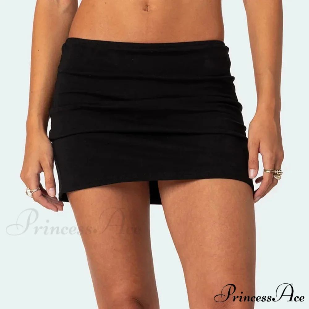 Bodycon Tennis Wrap Mini Skirt - Image 4