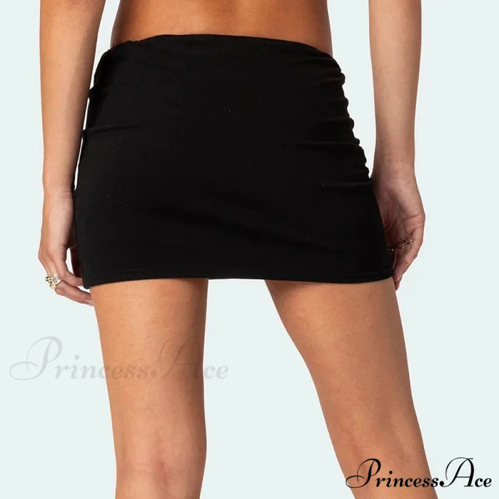 Bodycon Tennis Wrap Mini Skirt - Image 5