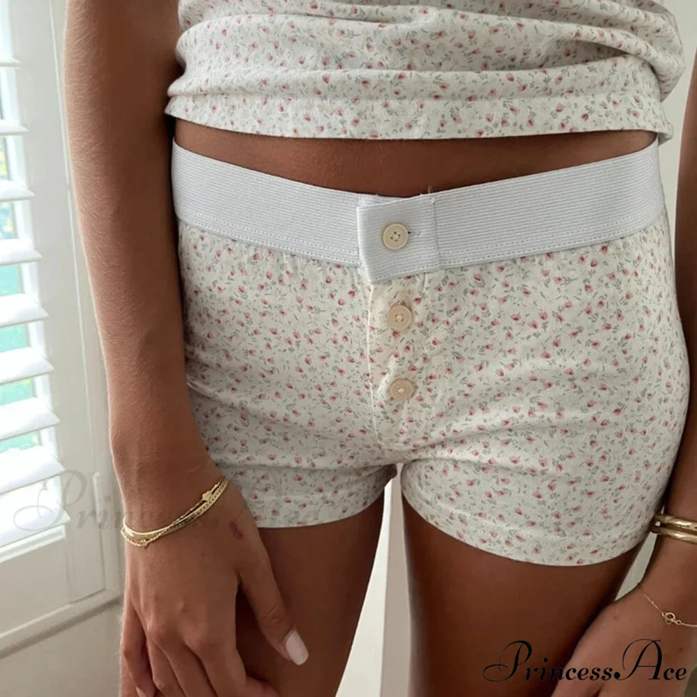 Botanical Button Low-Cut Brief - Image 2