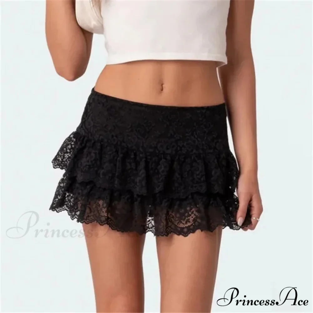 Botanical Frills Fairycore Skirt - Image 5