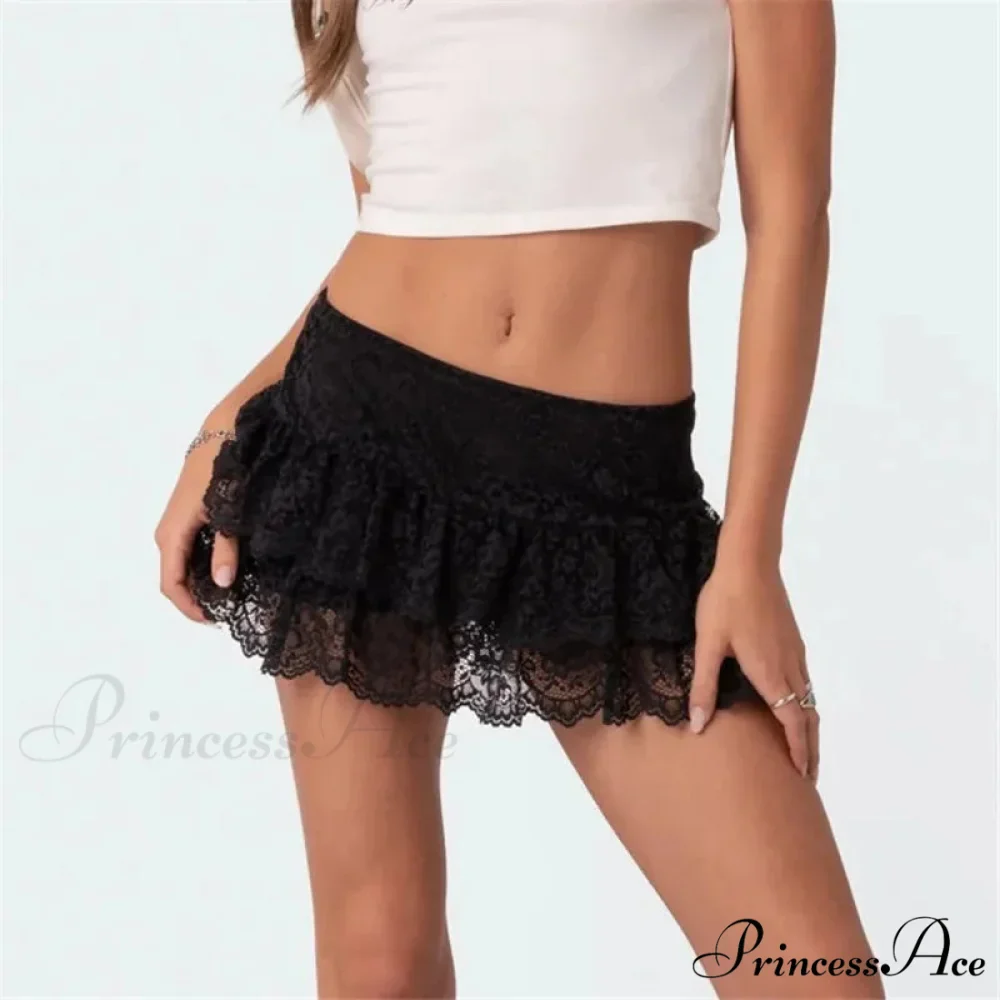 Botanical Frills Fairycore Skirt - Image 6