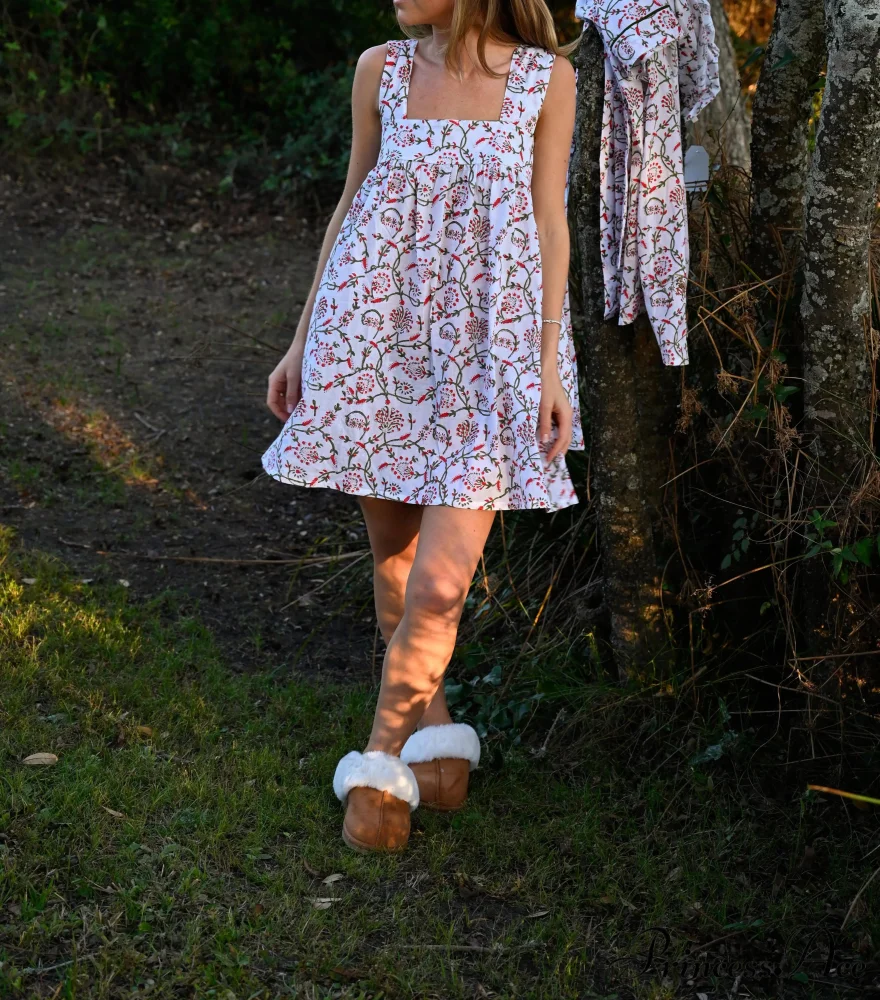 Botanical Lineage Bind Mini Dress - Image 12