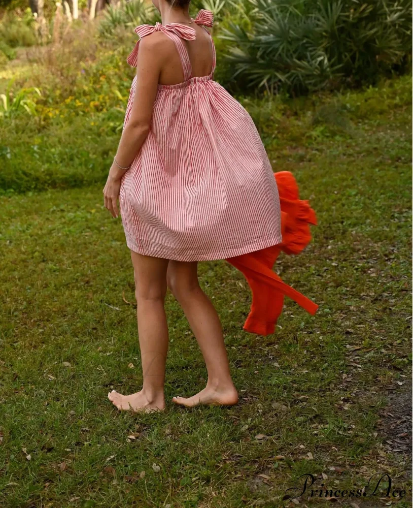 Botanical Lineage Bind Mini Dress - Image 2