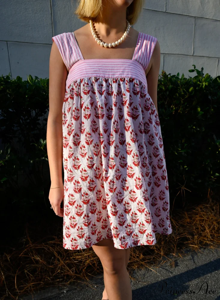 Botanical Lineage Bind Mini Dress - Image 3