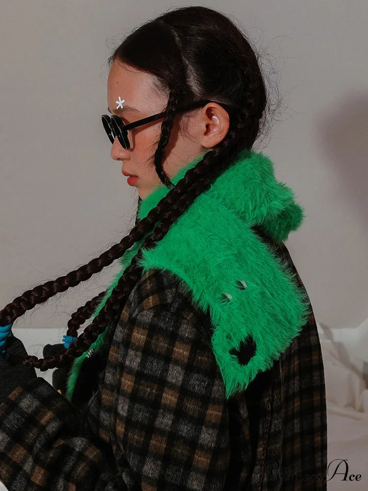 Canine Jacquard Knitted Winter Scarf - Image 2