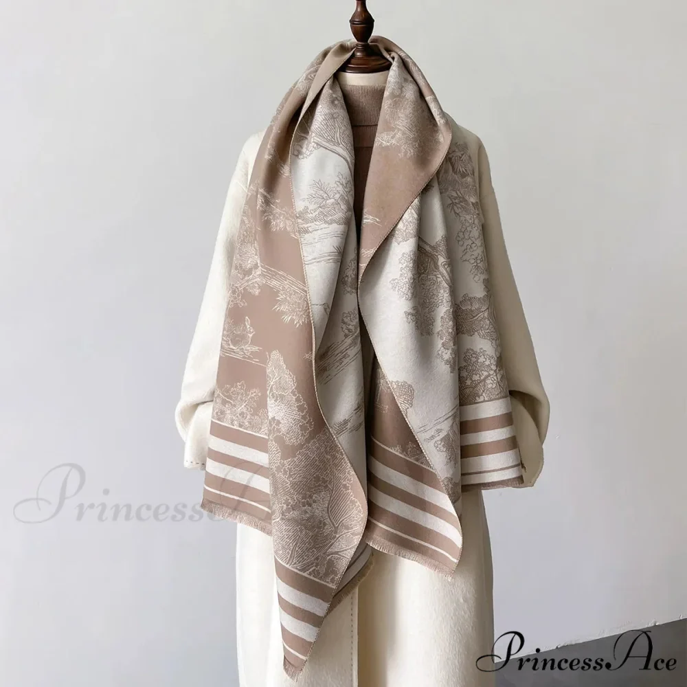 Cashmere Winter Shawl Scarf - Image 5