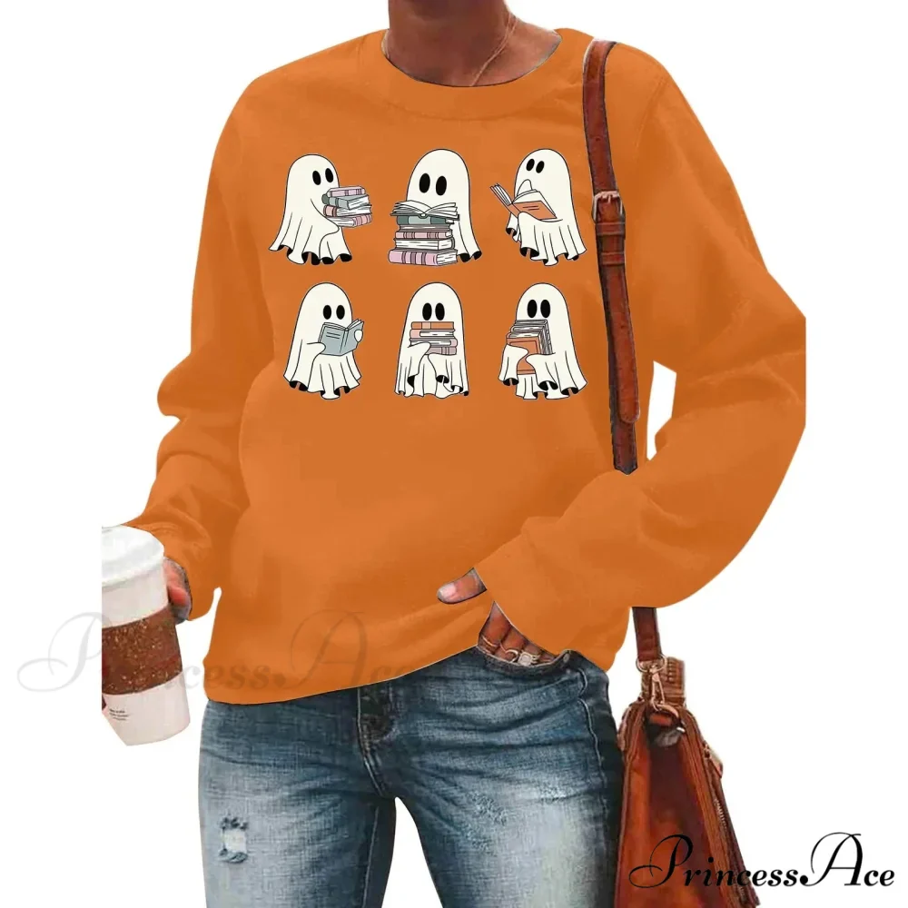 Casual Y2K Graphic Fun Cute Reading Hoodie - Image 5